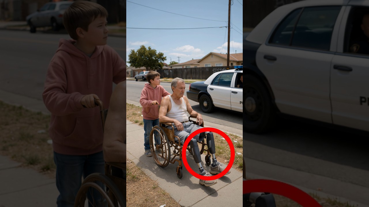 Police Officer Replaces Elderly Man&rsquo;s Broken Wheelchair with a New One