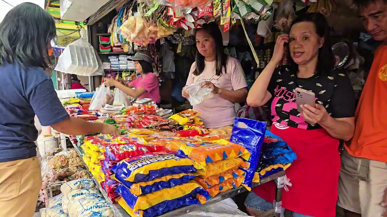 Mangatarem Public Market Product Sampling