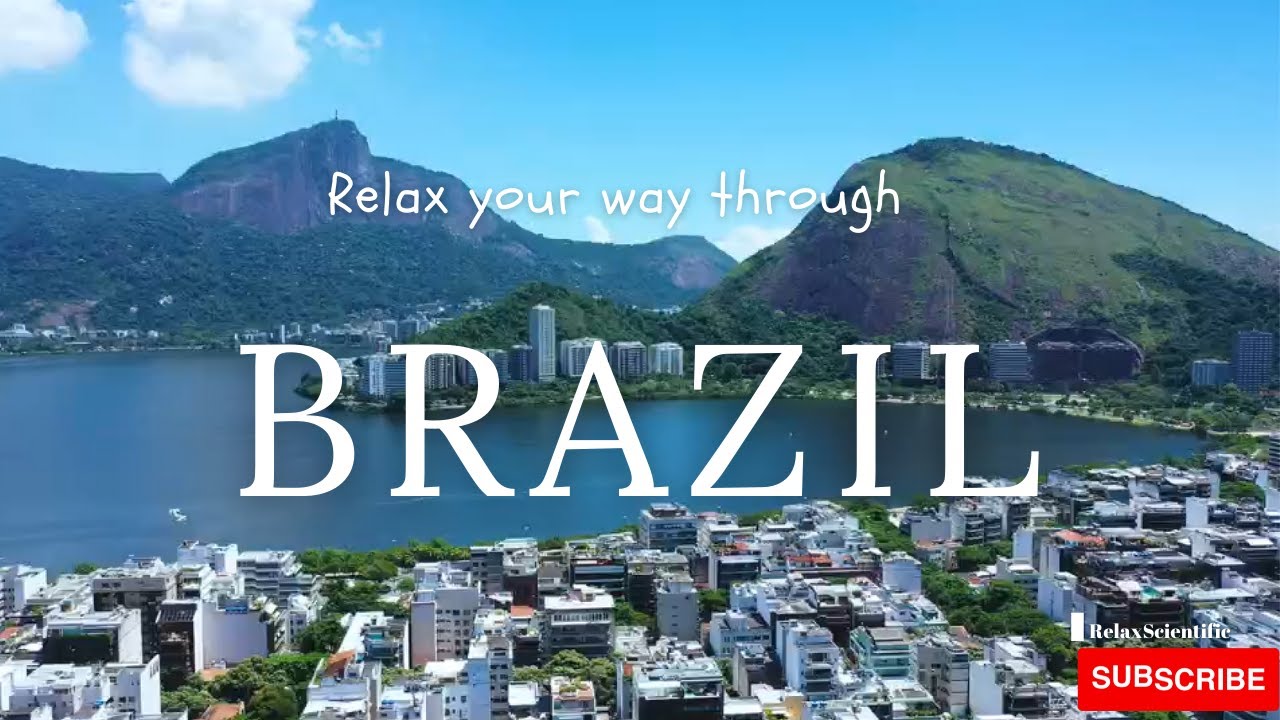 Relaxing Traditional American Pipe Music with Nature Sounds and 4K Sceneries of Beautiful Brazil.