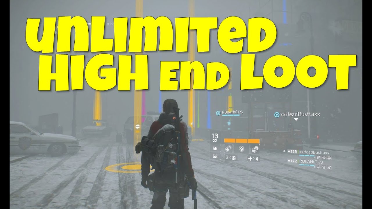 The Division - Unlimited High End Loot Glitch/Phoenix Credits Farming! (Police Academy Exploits)