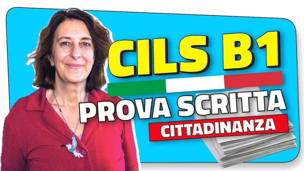 🇮🇹 CILS B1 CITTADINANZA – PROVA DI SCRITTURA 🖊️ #cilsb1 #cittadinanzaitaliana