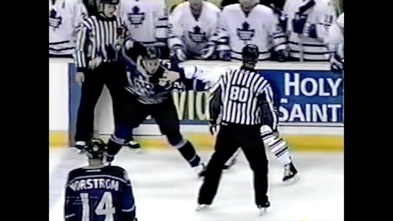 Ian Laperrière Vs. Gary Roberts Nov. 13th, 2003