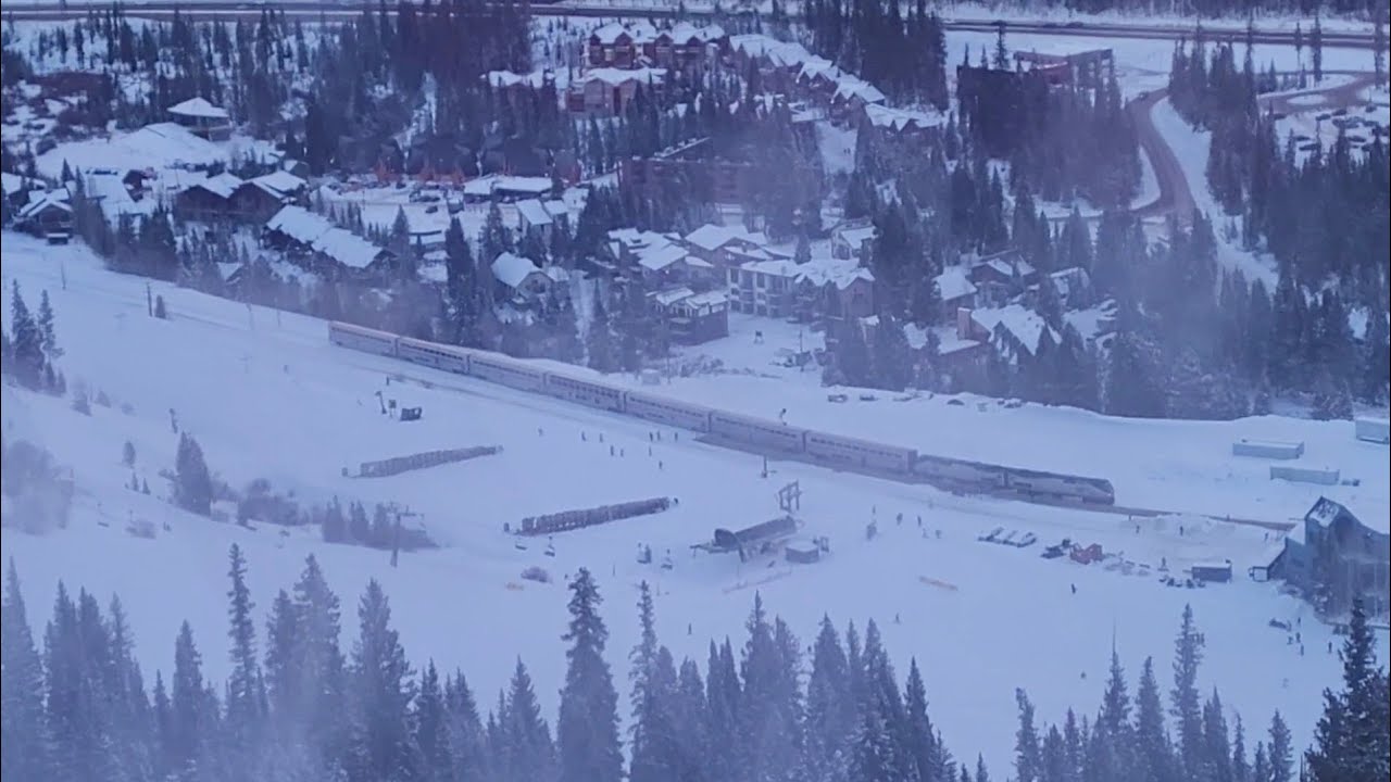 Eleventh eastbound Winter Park Express of 2026 arrives into Winter Park Resort, CO (WPR)