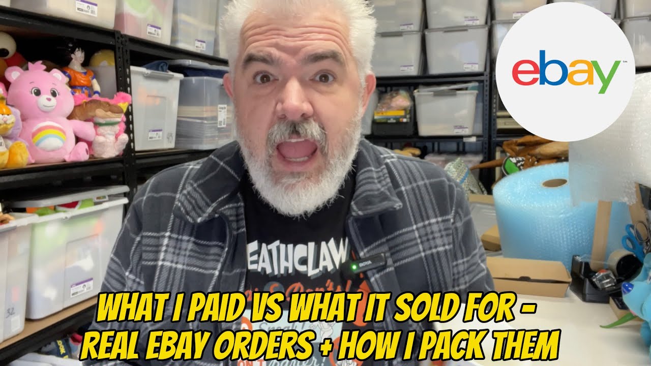 What I Paid vs What It Sold For – Real eBay Orders + How I Pack Them