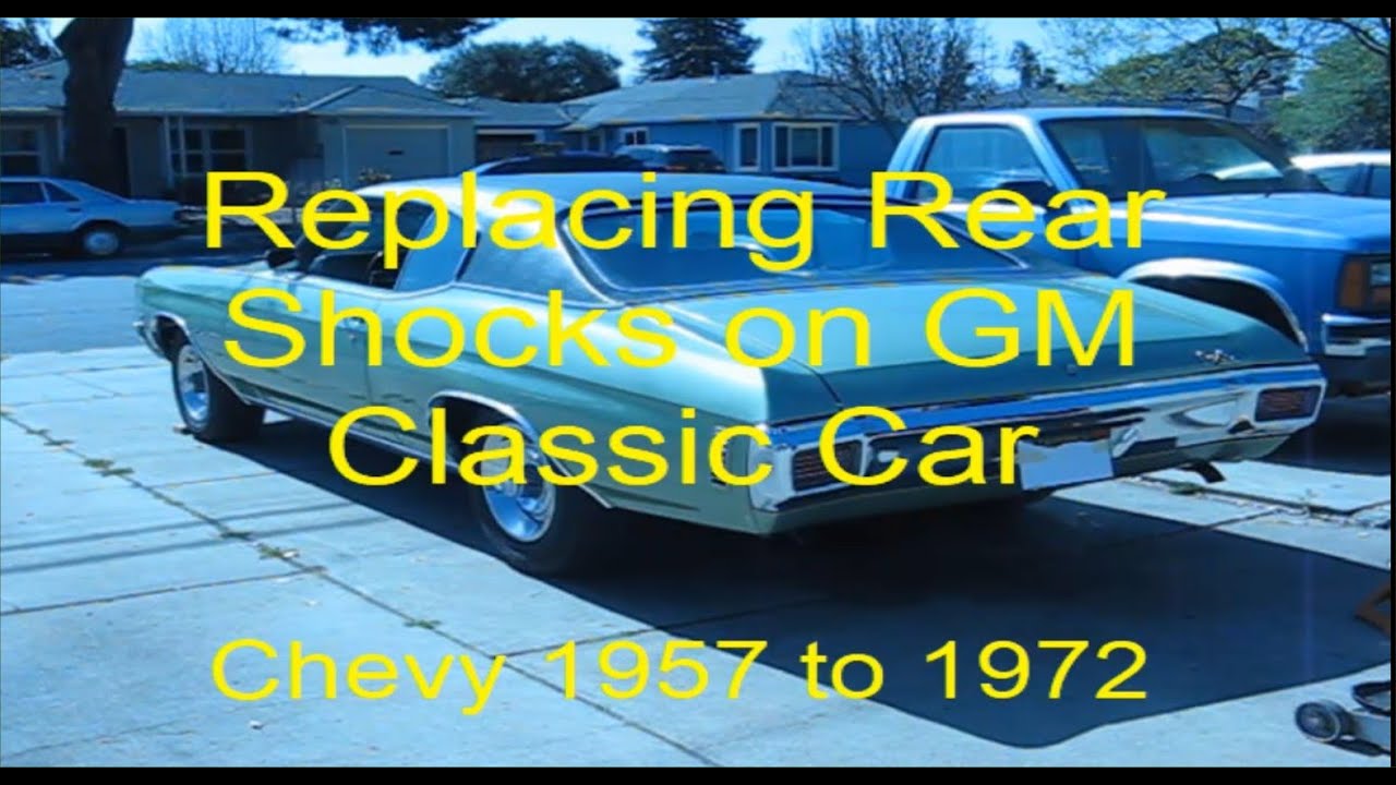Как заменить задние амортизаторы на классическом автомобиле GM Chevy 1957–1972 годов