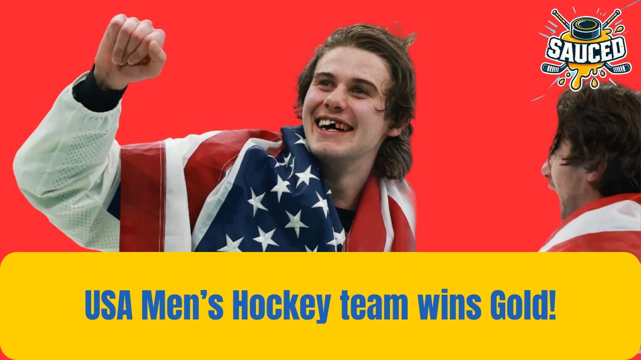 USA Men's Hockey wins Gold!