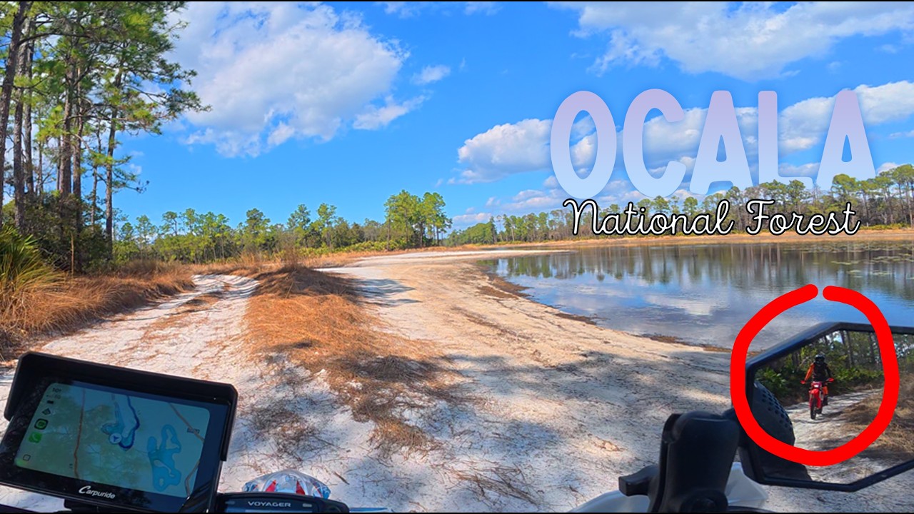 Another Secret Lake in Ocala National Forest | Dual Sport Heaven