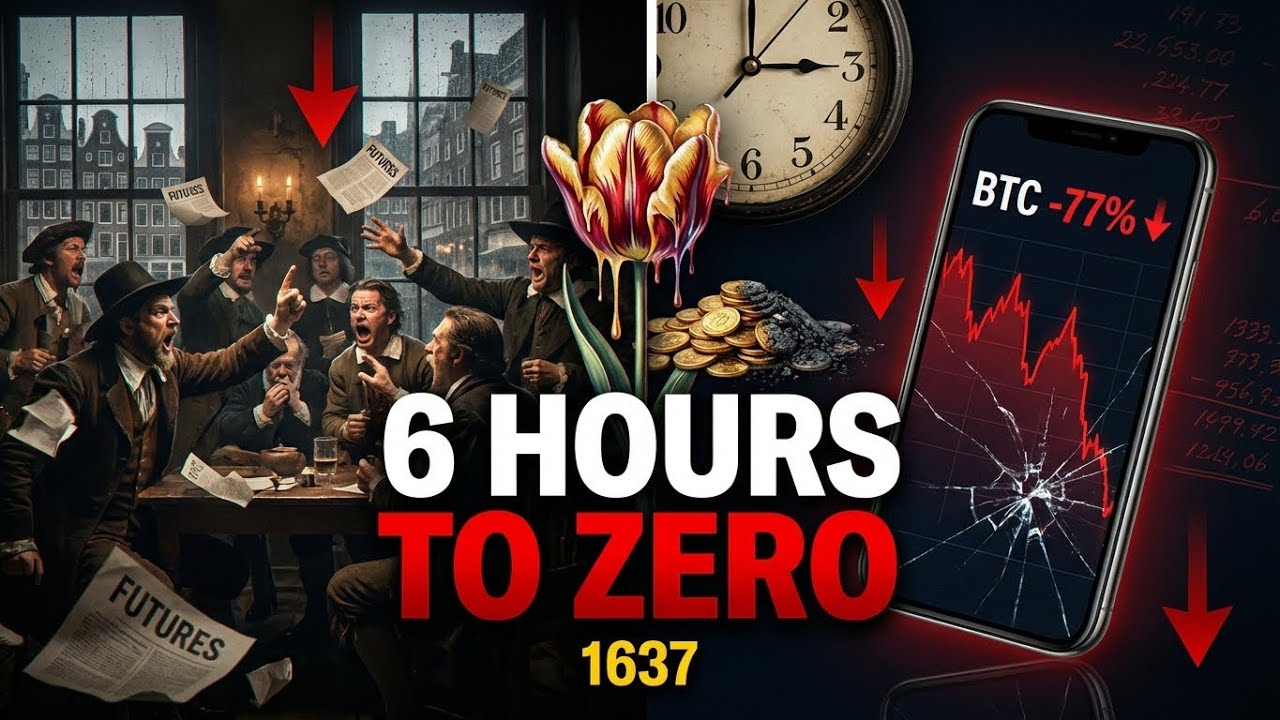 The First Bubble In History: How Tulips In 1637 Explain Crypto Crashes In 2025