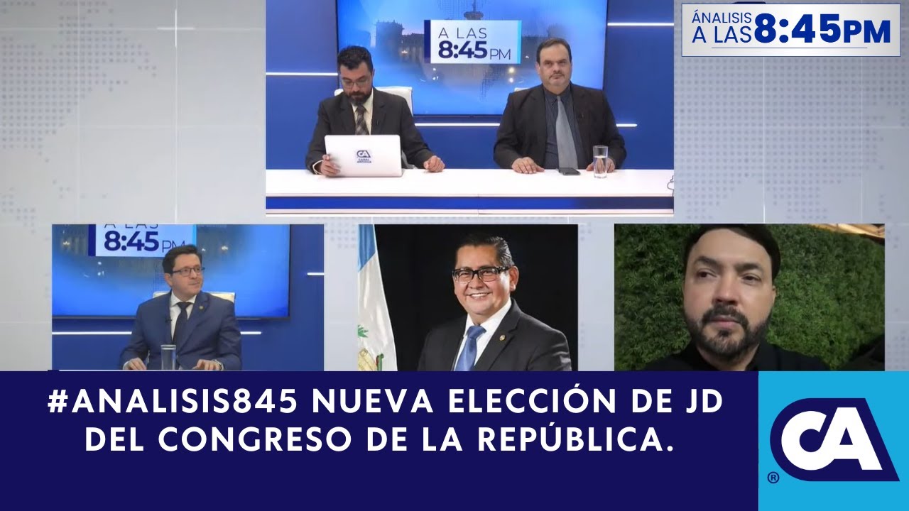 #Analisis845: Conversamos sobre la nueva elección de Junta Directiva del Congreso de la república