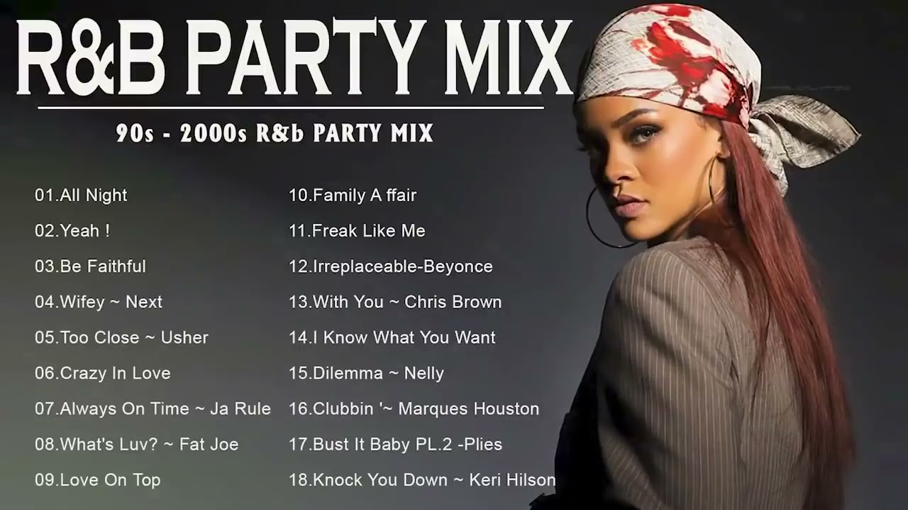 90'S 2000'S R&B aMIX   Rihana, Chris Brown, Beyonce, Usher, Mary J Blige