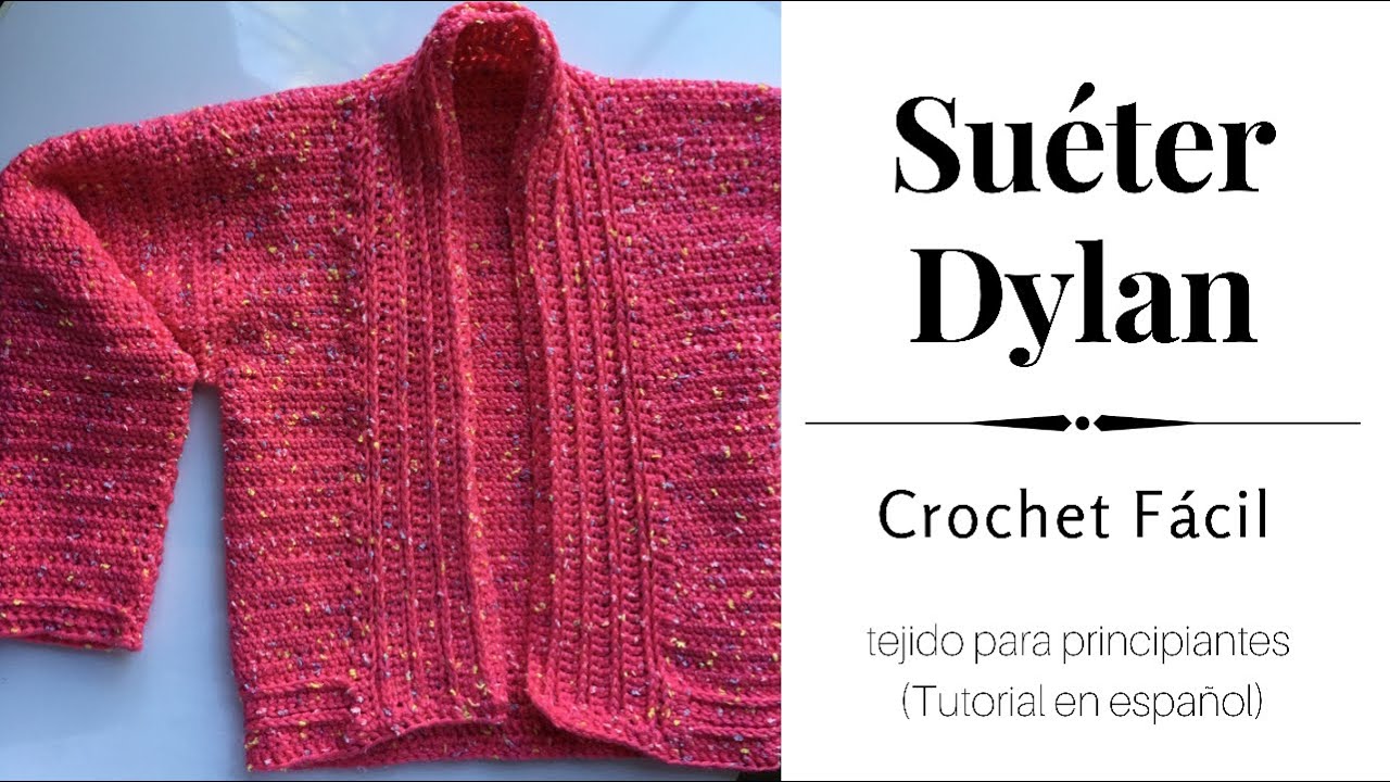 Suéter Básico, Crochet Fácil