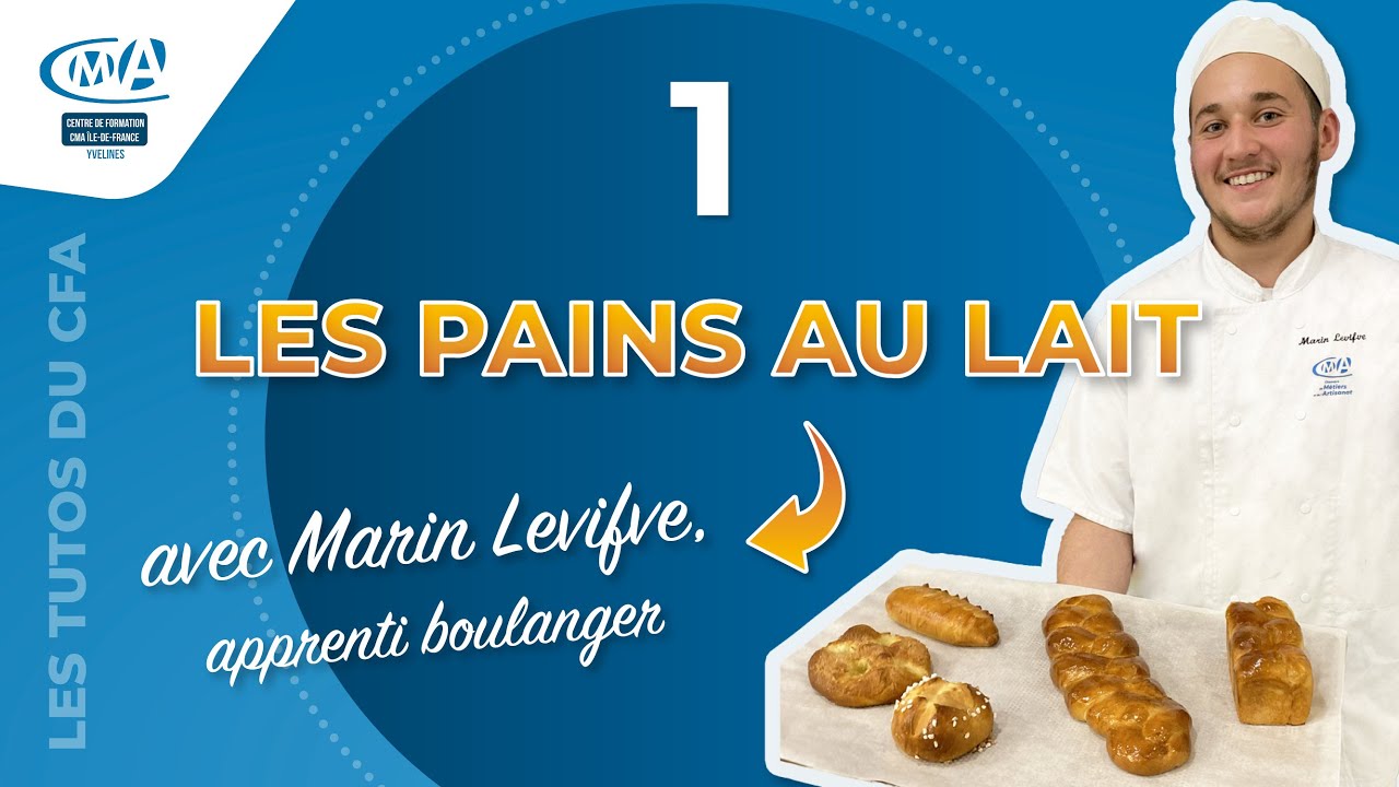 🥖 [TUTO N°1] BOULANGERIE : Comment faire des pains au lait ?