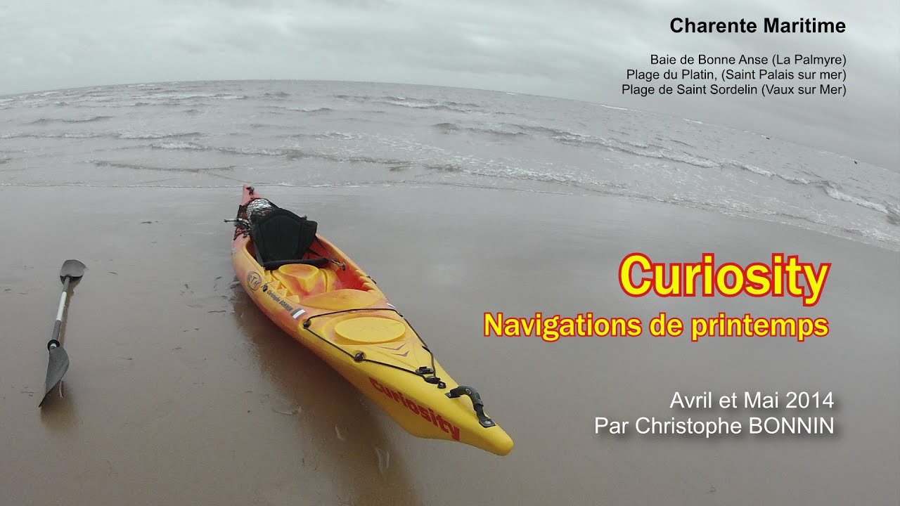 Kayak RTM Disco+ Curiosity Navigation Avril Mai 2014 Charente Maritime