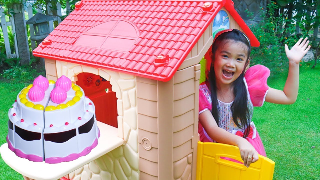 Hana Pretend Play with Kids House PLAYHOUSE Toy