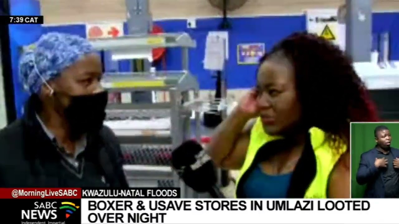 KZN Floods | Boxer, Usave stores looted in Umlazi