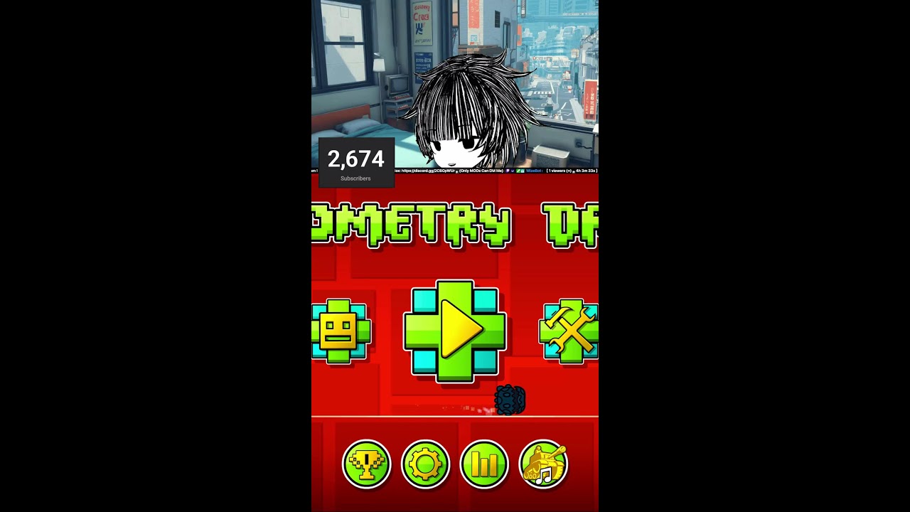 Not Ending Till I Beat Geometry Dash 