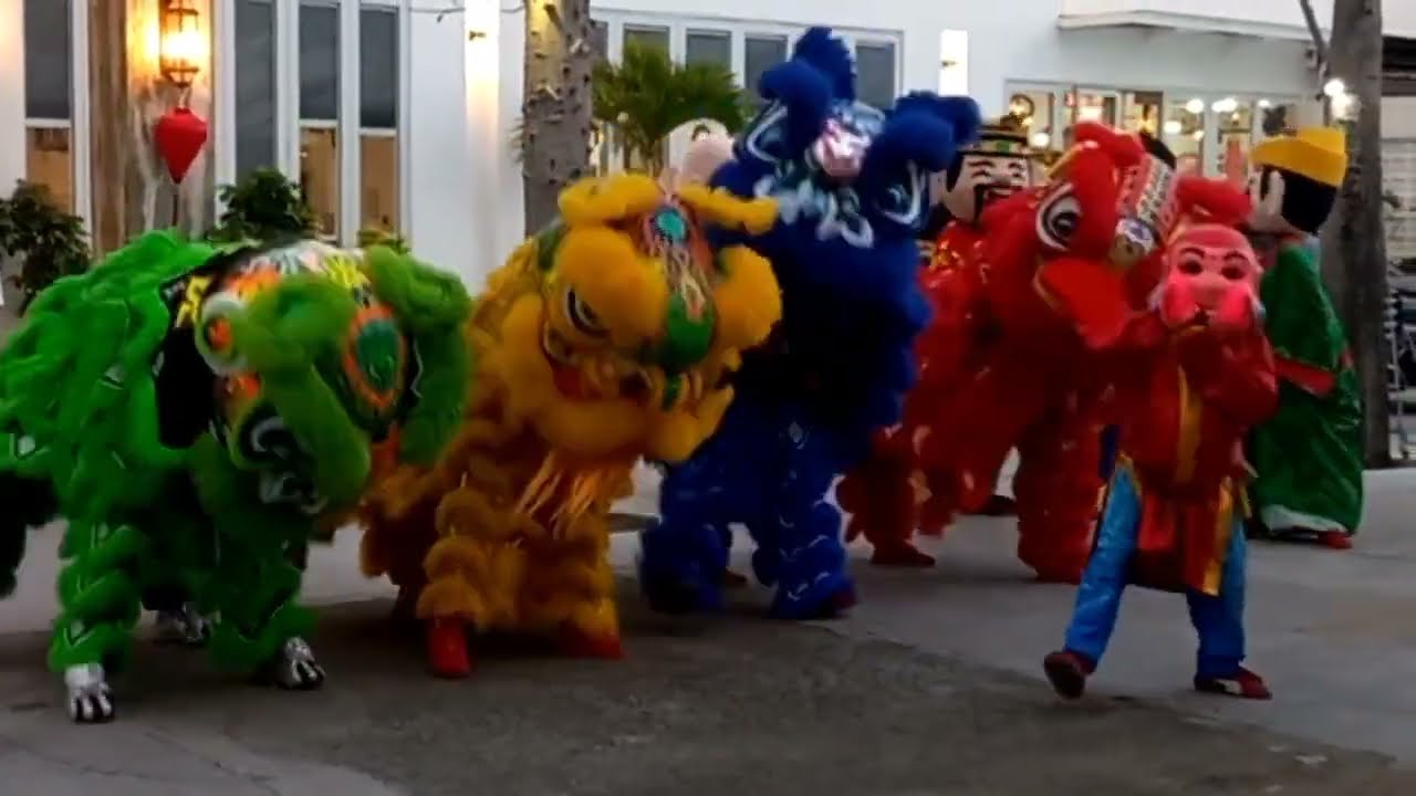 Xem múa lân ở Resort Vĩnh Hy. Happy New Year 2026