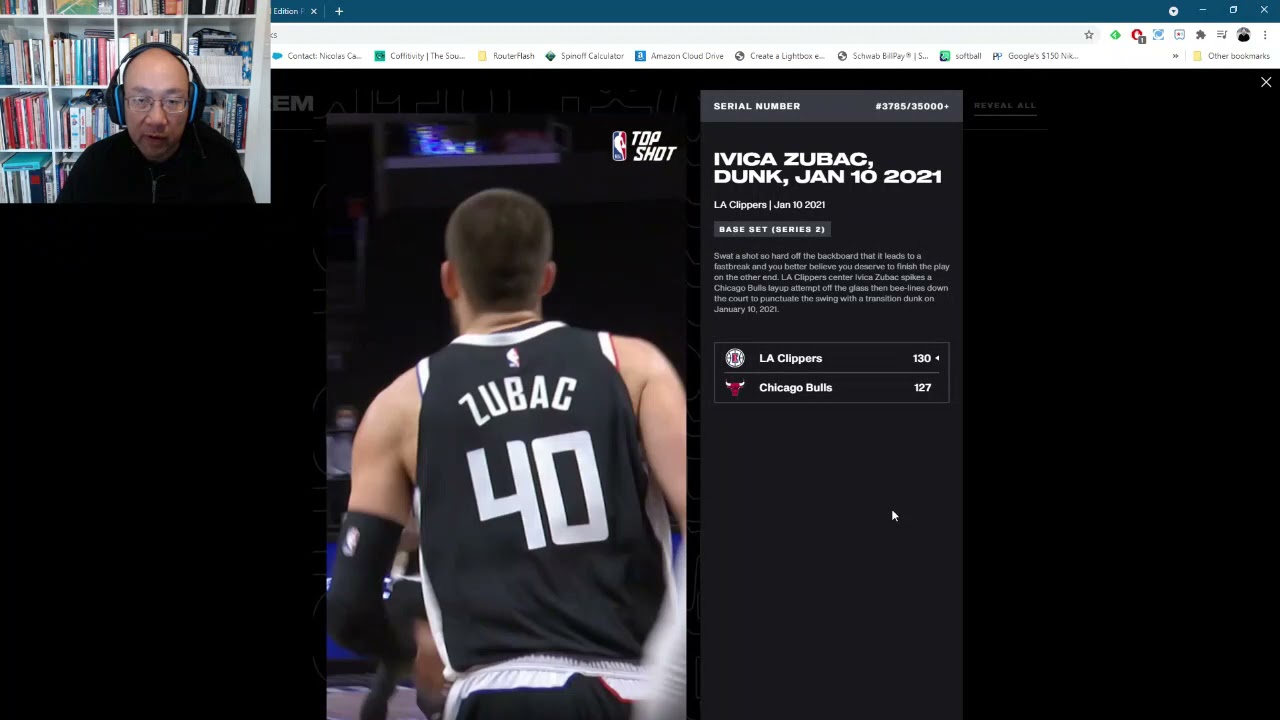 NBA Top Shot - Premium Pack opening - Metallic Gold