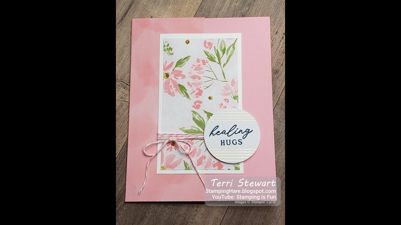 Day 11 of 12 Days of Crafting Advent Calendar - Floral Healing Hugs