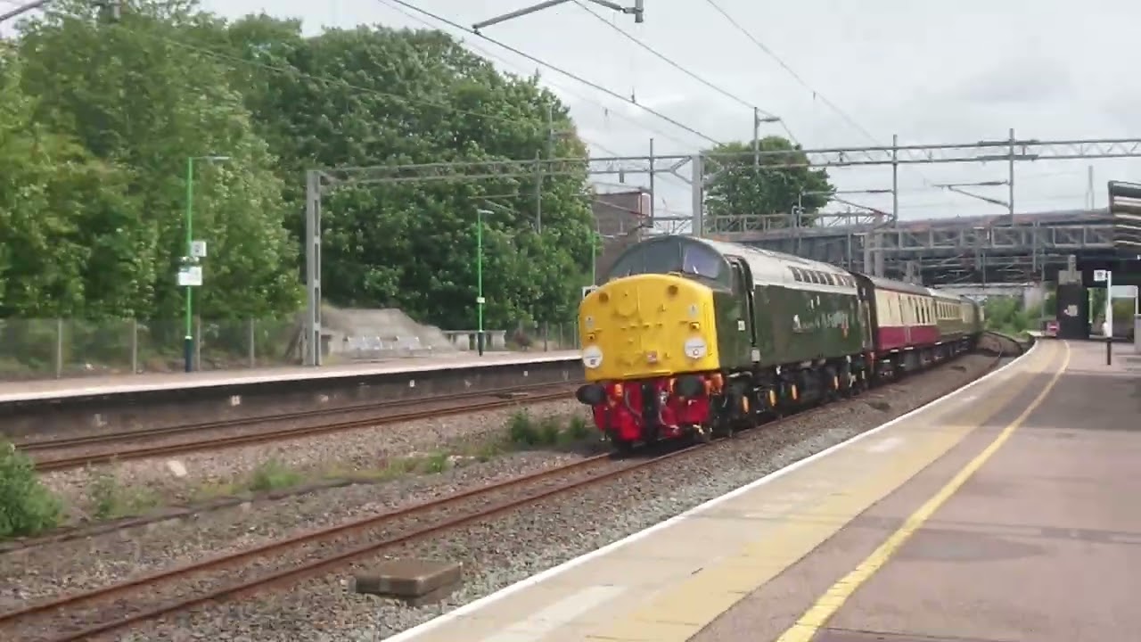 Trains at Lichfield Trent Valley (WCML/XCL) 8/6/25