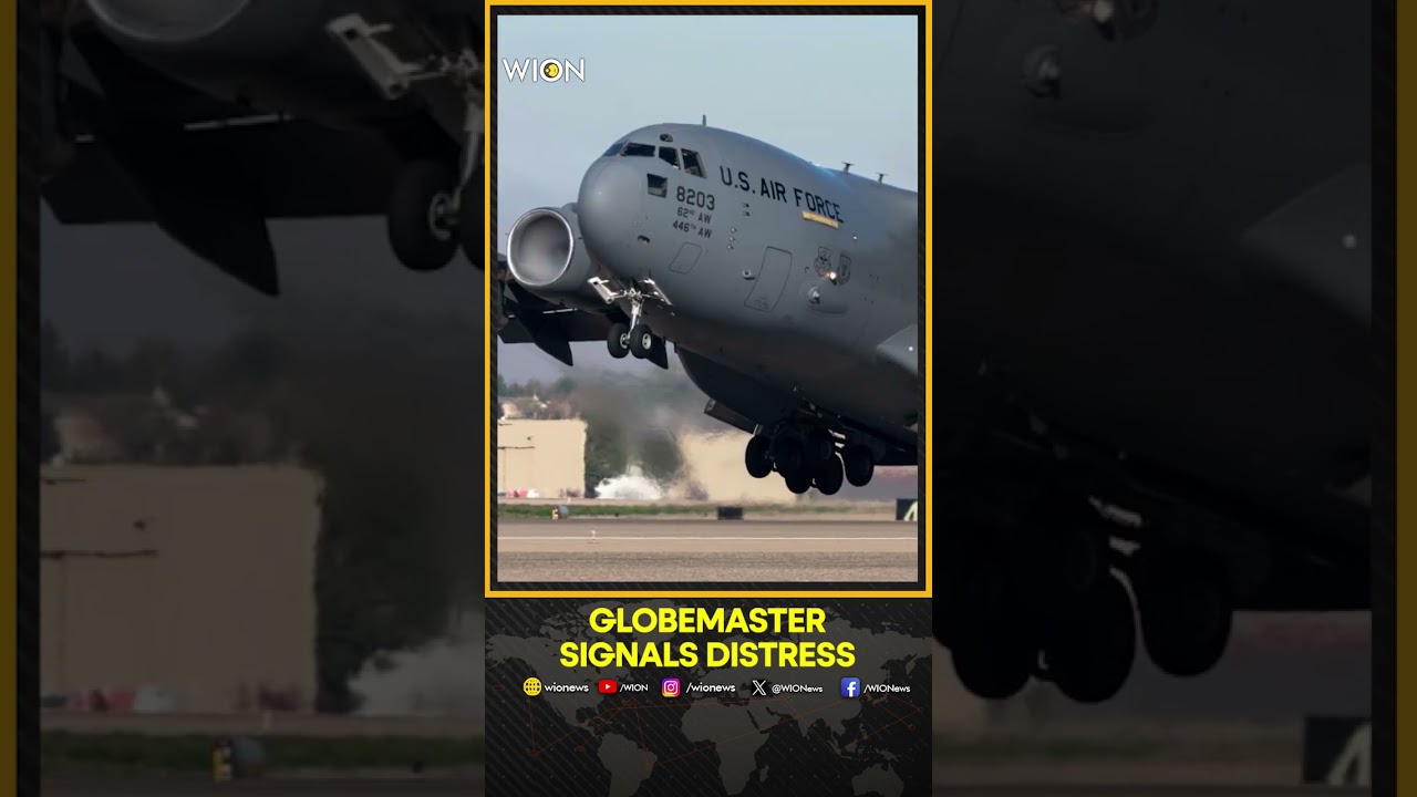 USAF C-17 Emergency in Kuwait Skies: Fars Claims Amid War Chaos | WION Shorts