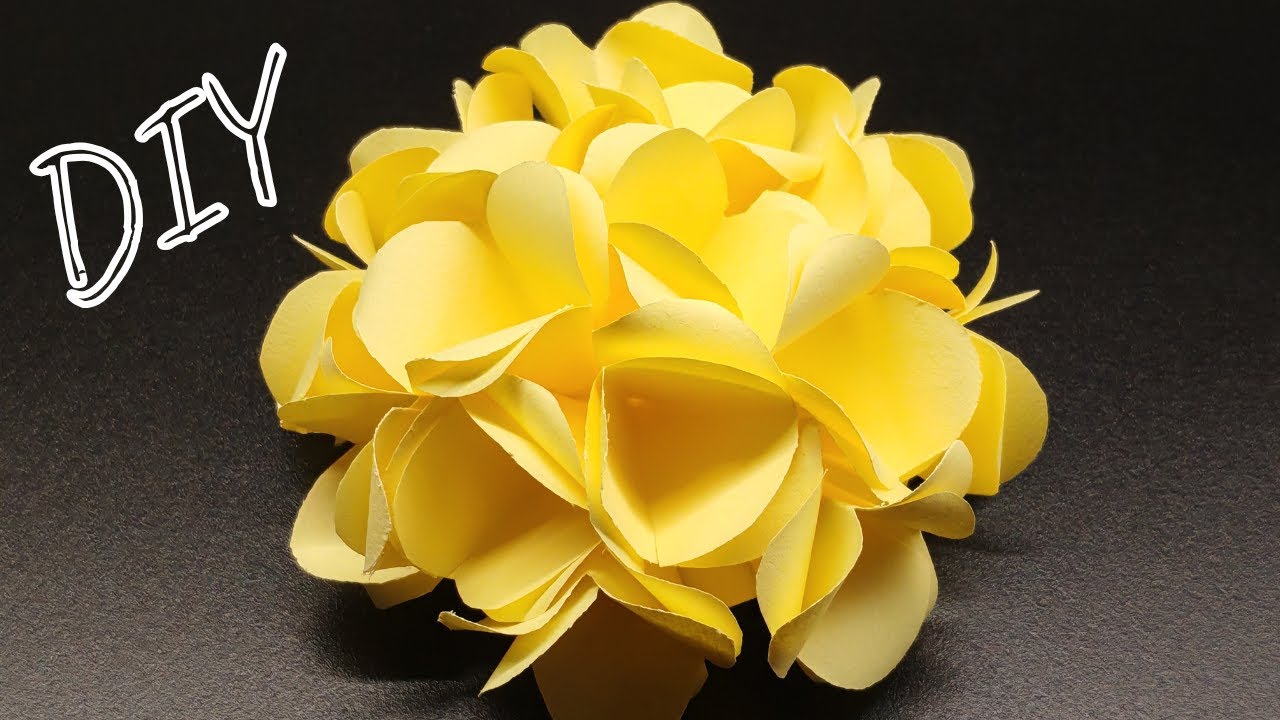 Easy 3D Paper Flower Tutorial 🌸 Step by Step DIY Craft