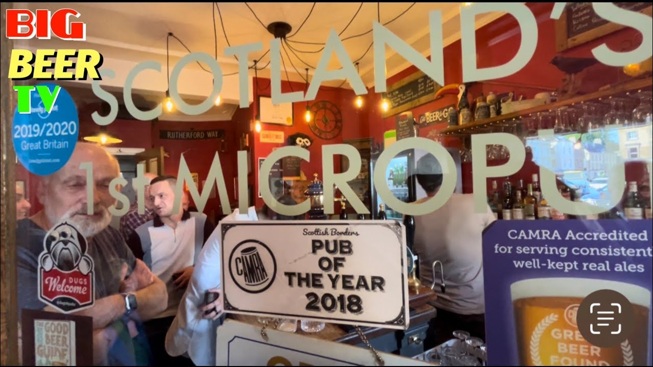 BIG BEER TV is in Kelso Scotland #beer #beerreview #travel #fun #adventure #scotland