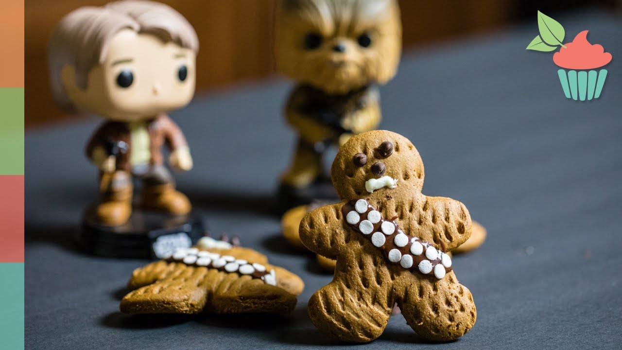 Gingerbread Chewbacca Cookies | Baketember Holiday Baking Series!