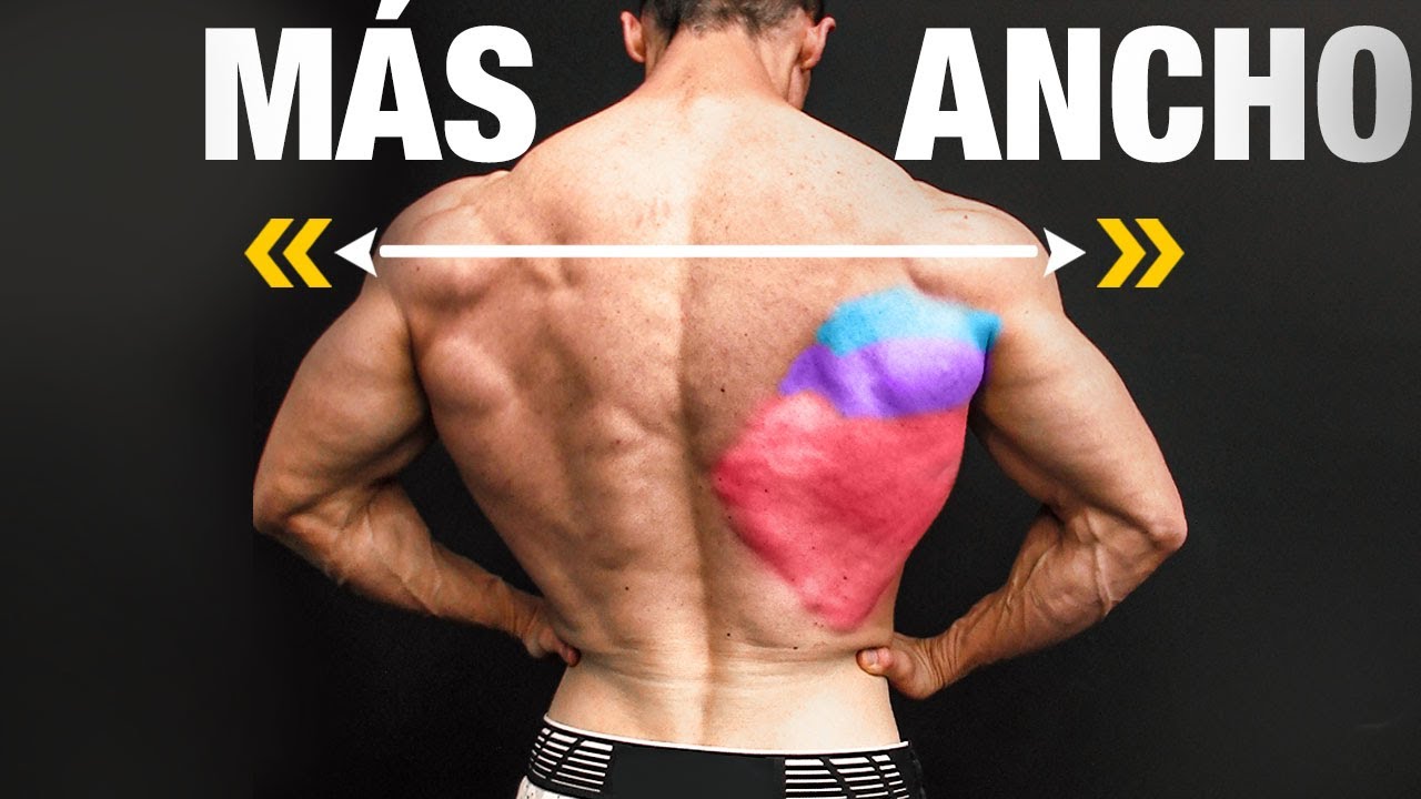 C&oacute;mo tener una Espalda M&aacute;s ANCHA &iexcl;Espalda en V!