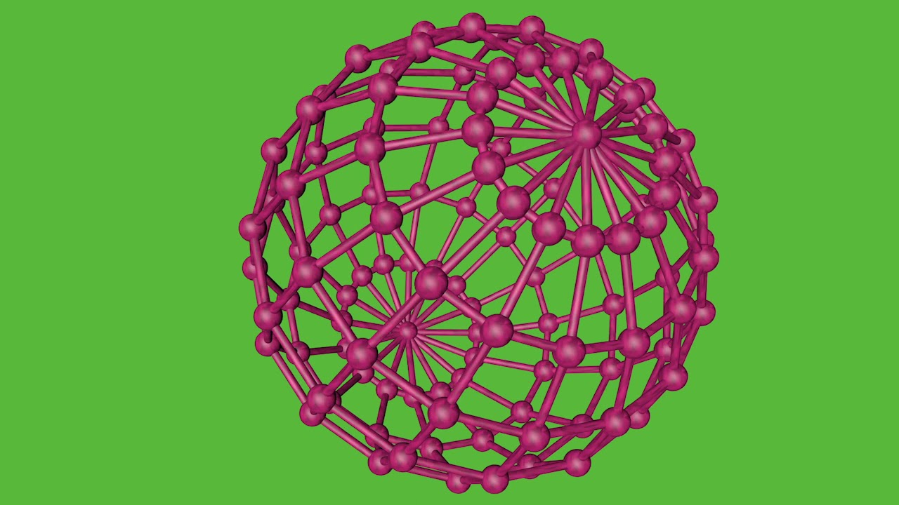 Sphere frame (red) / Каркас сферы