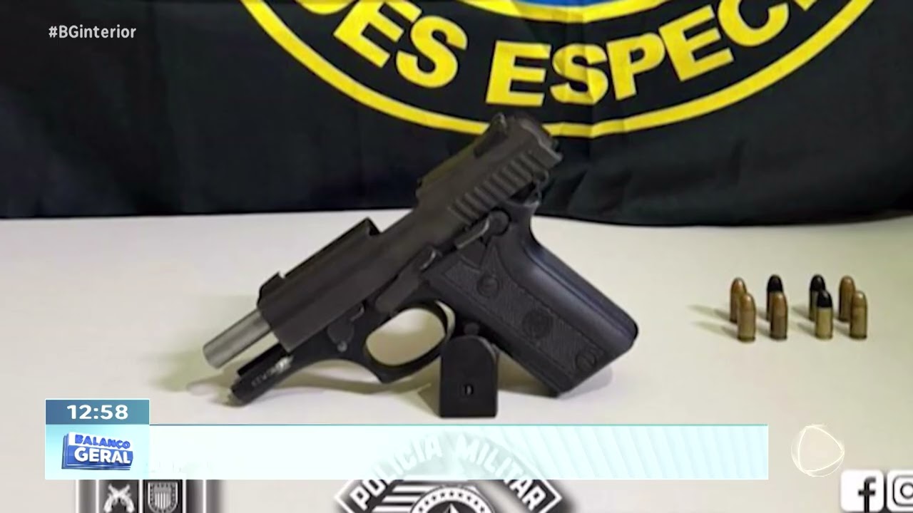 Preso em Lins: condenado por tráfico, homem estava armado