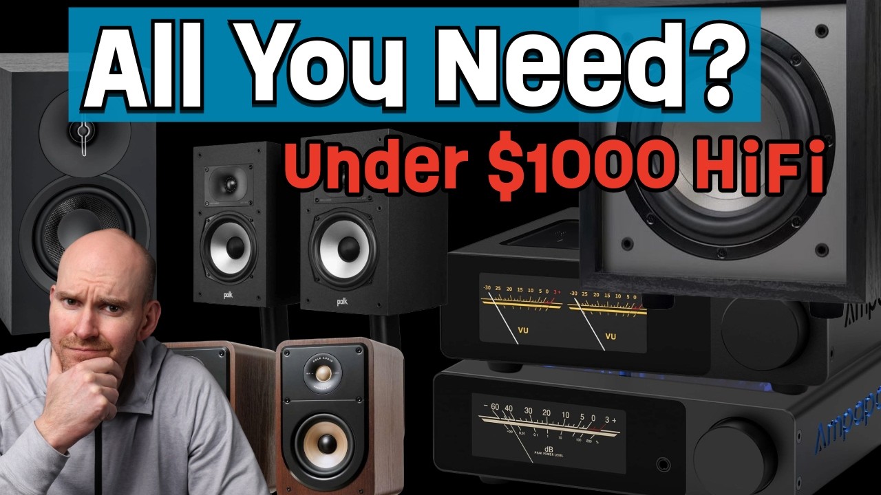 Is It Worth Building a HiFi System Under $1000 (Yes)
