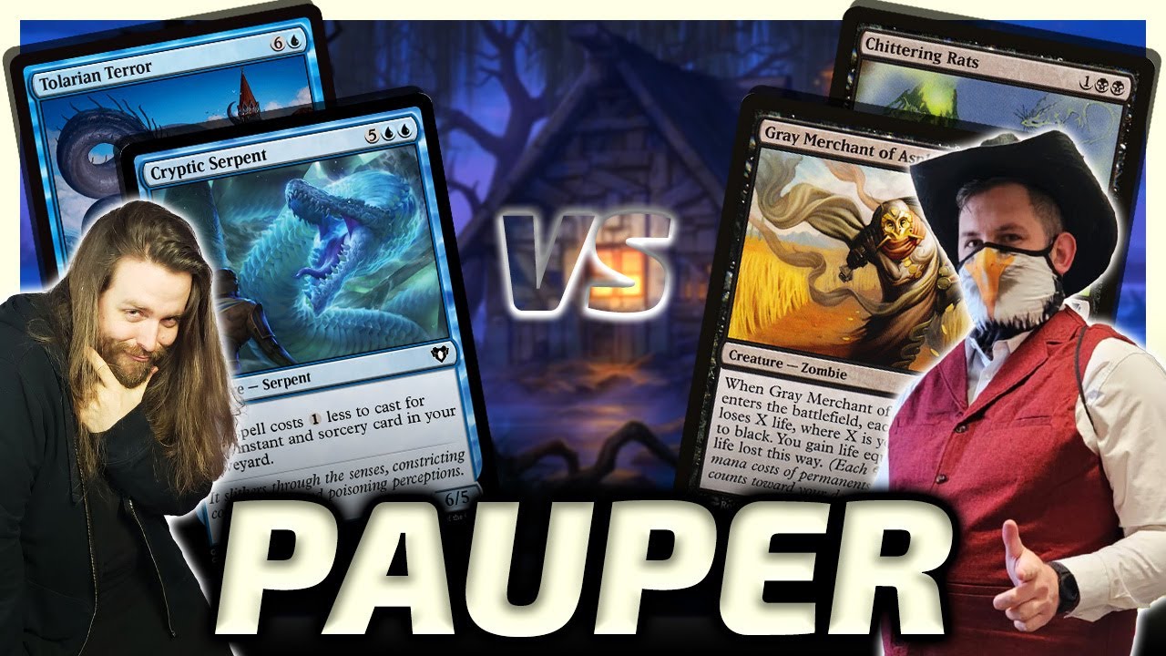 Mono Blue Delver Vs Black Devotion! [Paper Pauper MtG Gameplay] 2025