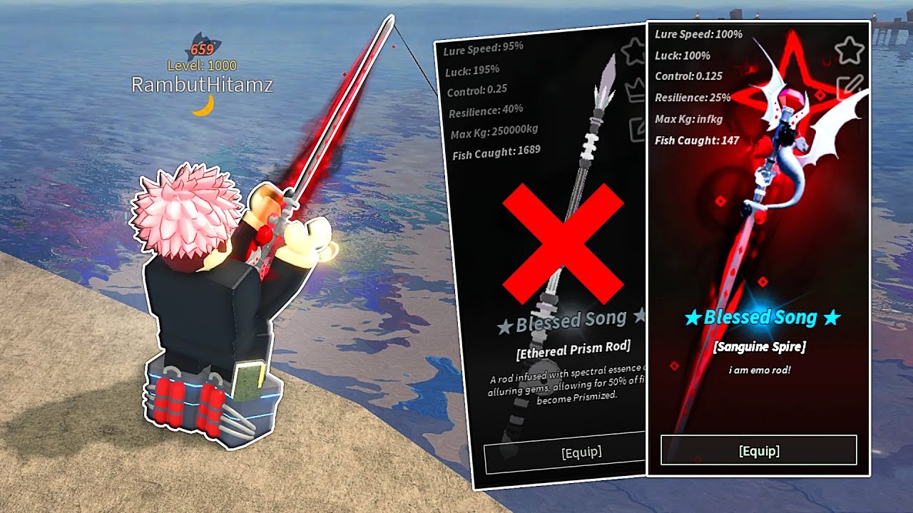 Is Sanguine Spire BETTER Than Ethereal Prism in Fisch?