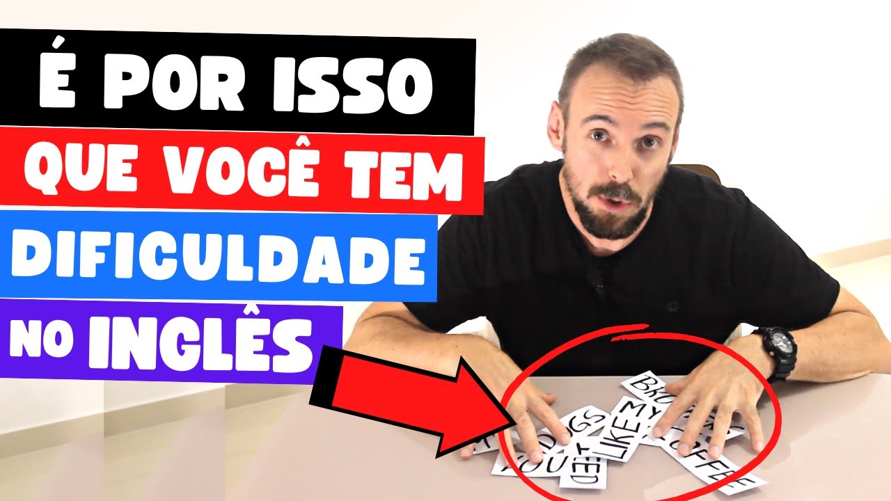 É por isso que você tem Dificuldade de Aprender Inglês! 👀🤦‍♂️