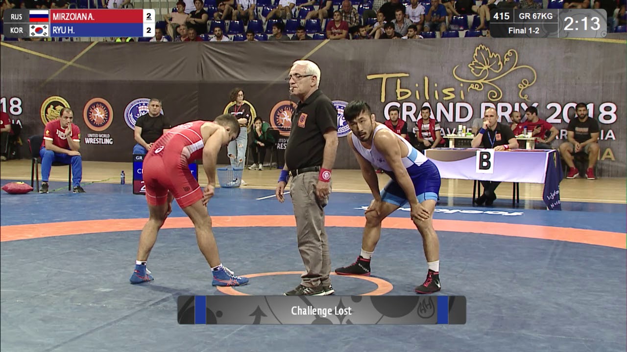 GOLD GR - 67 kg: A. MIRZOIAN (RUS) v. H. RYU (KOR)