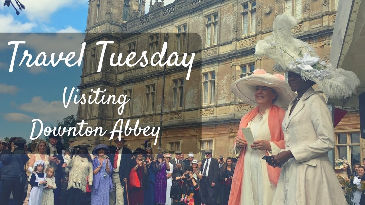 Attending a Garden Party at Downton Abbey