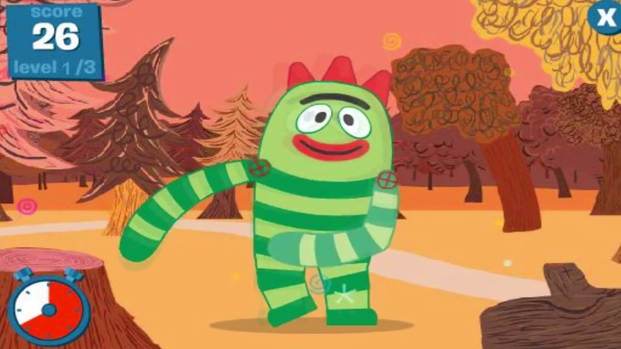 Yo Gabba Gabba - Brobee's Dancey Dance Moves - Yo Gabba Gabba Games - Nick Jr