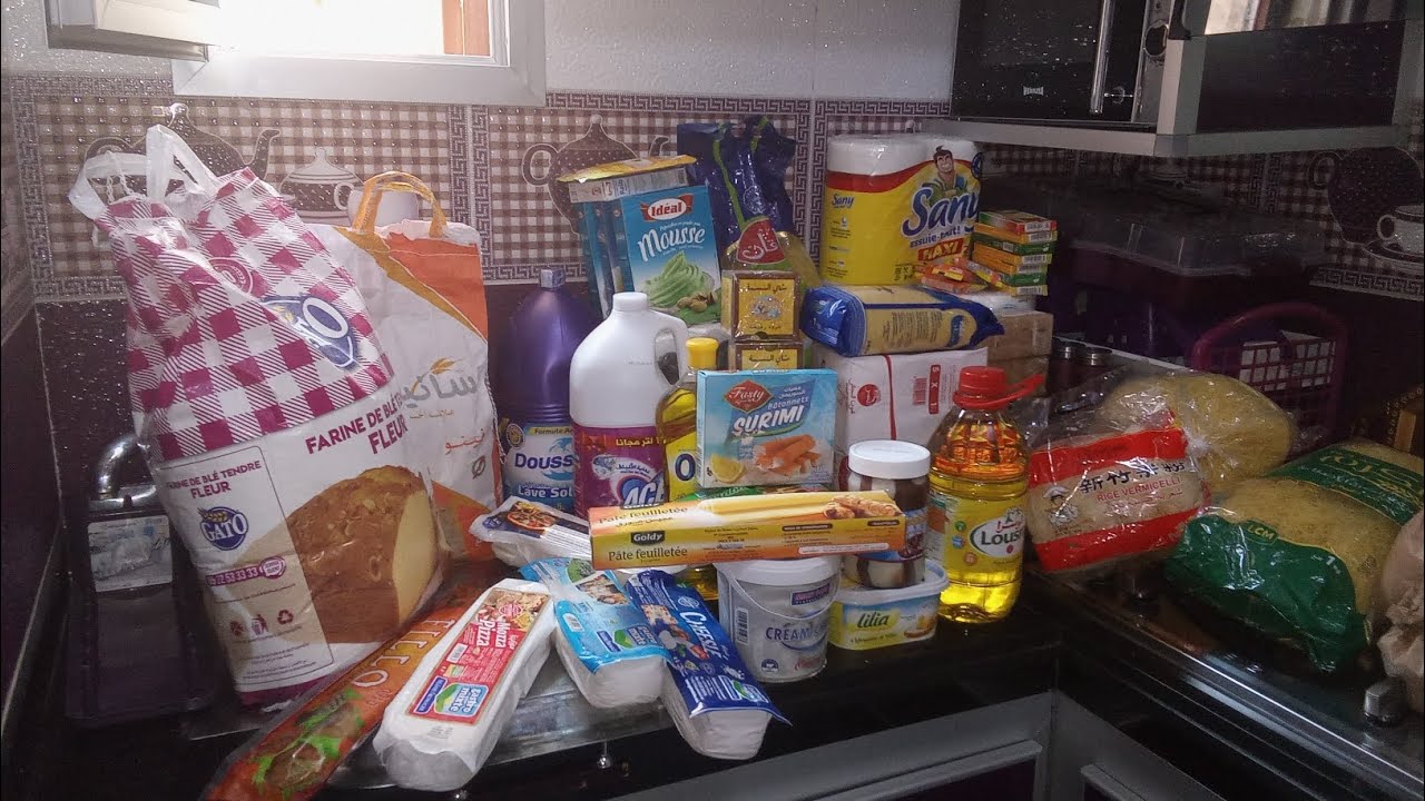 تقدية 🛍️ المواد الغذائية 🛒 لشهر شتنبر(9)🗓️ مع ذكر اثمنتها💰.