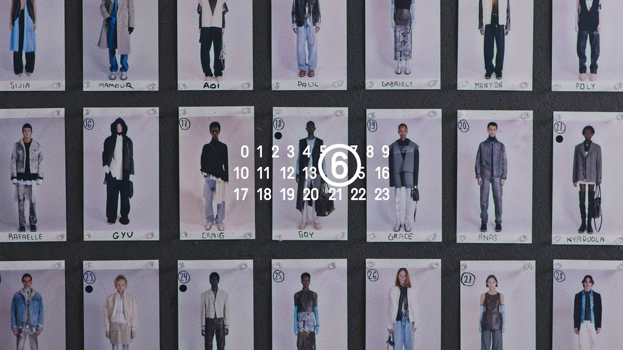 MM6 Autumn-Winter 2023 Show BTS