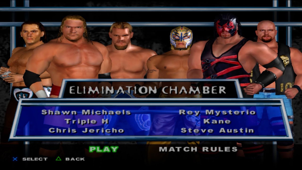WWE SmackDown! Here Comes the Pain - ELIMINATION CHAMBER