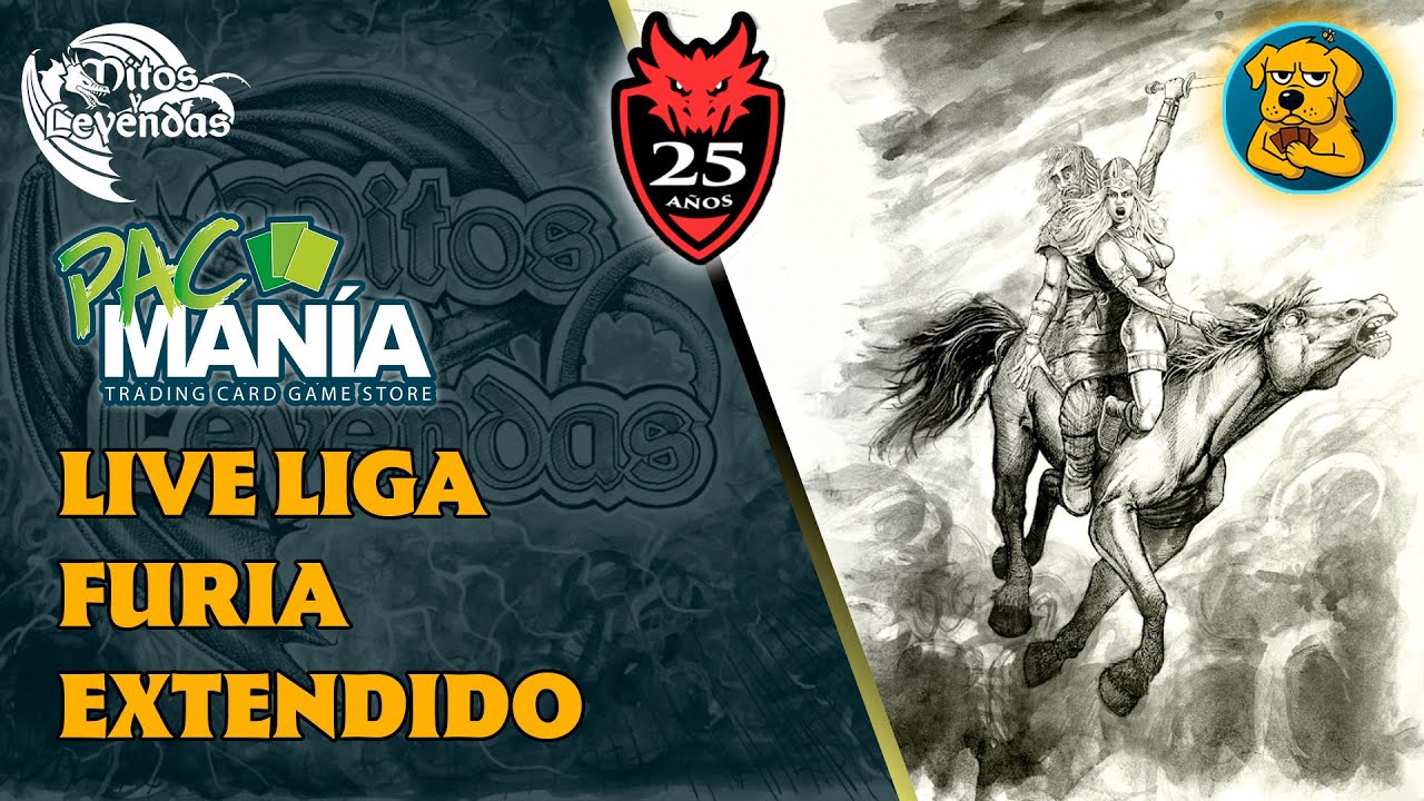 🔴 LIVE Liga Furia Extendido tienda PACmanía | Mitos y Leyendas TCG