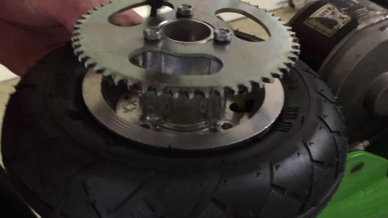 Razor E200 Rear Tire Replacement