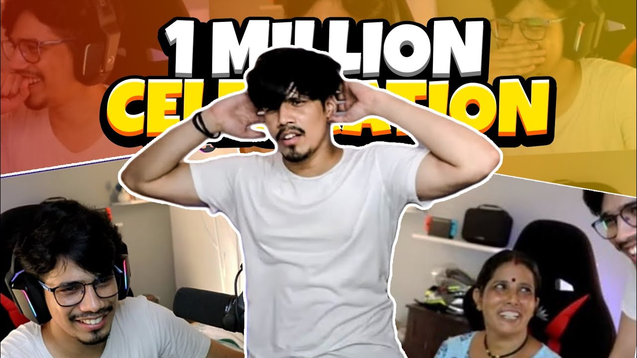 1 Million Celebration with @GamerFleet Mother 🎂 | Dance + Emotional 😭❤️