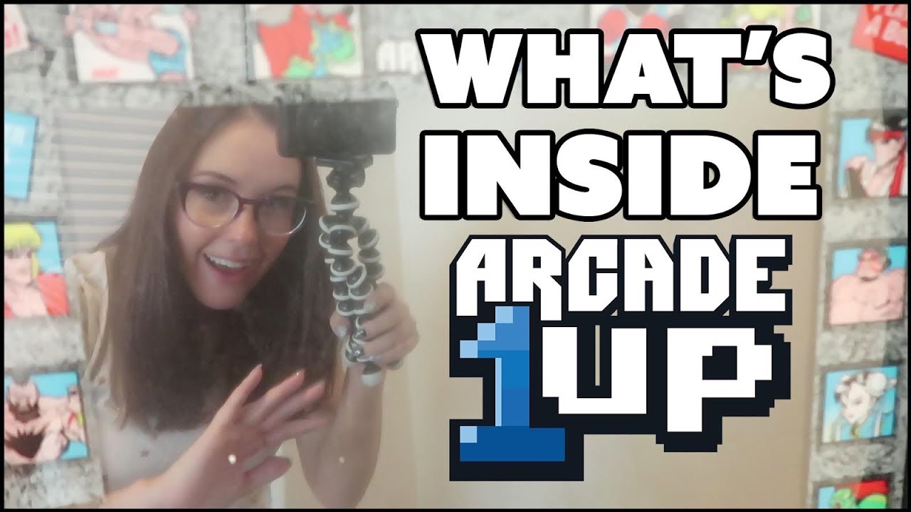 I Got an Arcade1Up Cabinet! (And Took It Apart) - Meg Turney