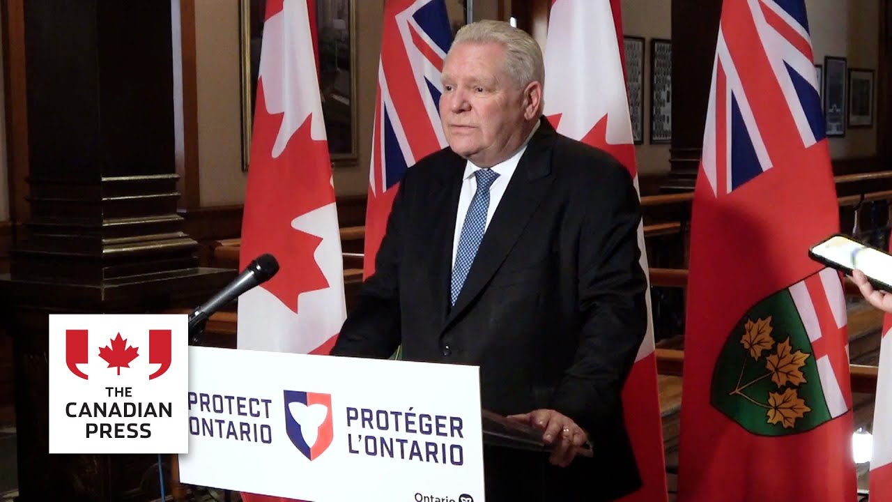 Ontario Premier Ford reacts to Trump's Gordie Howe bridge remarks