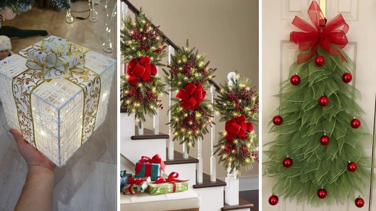 +237 iDEAS para DECORAR EN NAVIDAD y sentir ese ambiente festivo y lleno D detalles QE roban miradas