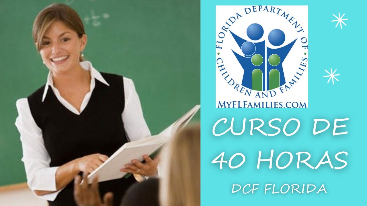 Como hacer las 40 horas del DCF en Florida | Paso a paso 2026