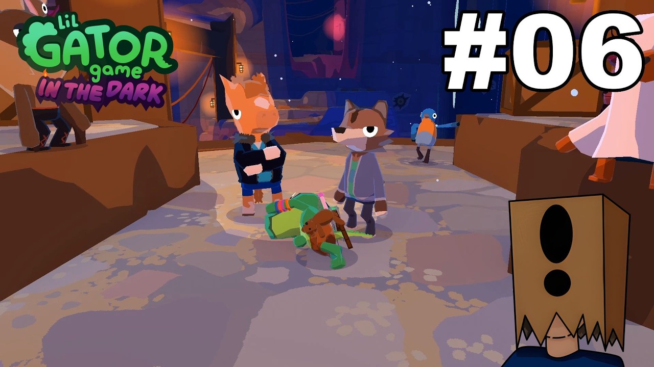 Let's Play Lil Gator Game In the Dark #06: Lights, Camera, Action!