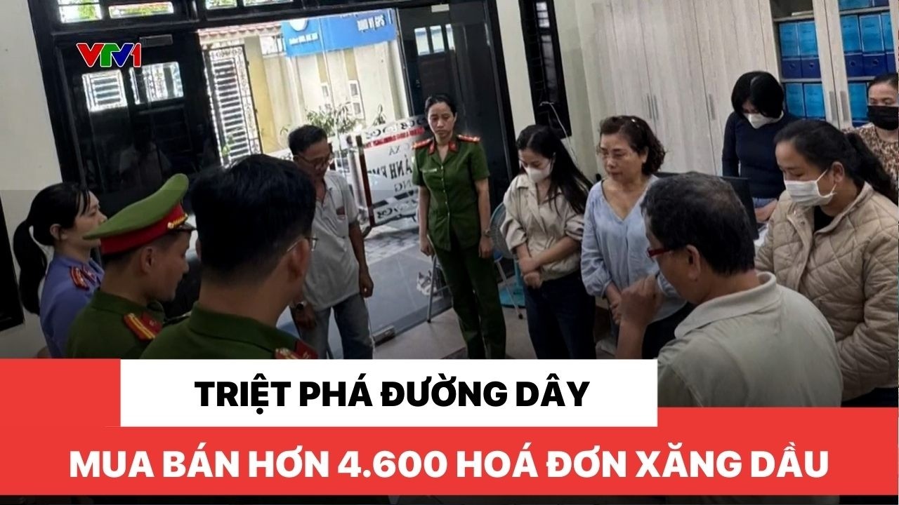 Triệt phá đường dây mua bán hơn 4.600 hoá đơn xăng dầu
